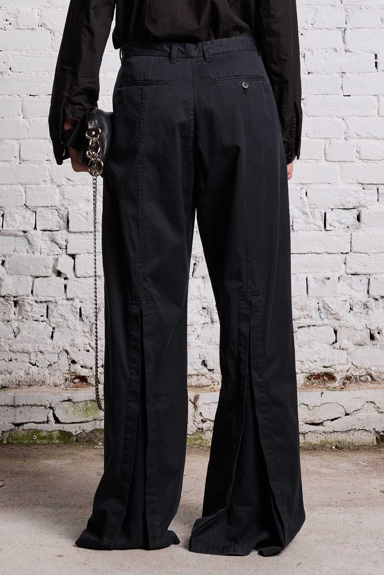 TRENCH TROUSER - BLACK - R13