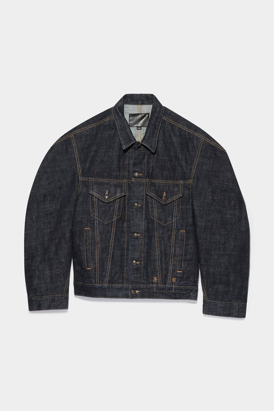 ZIGGY TRUCKER SELVEDGE JACKET - BOLTON RINSE - R13