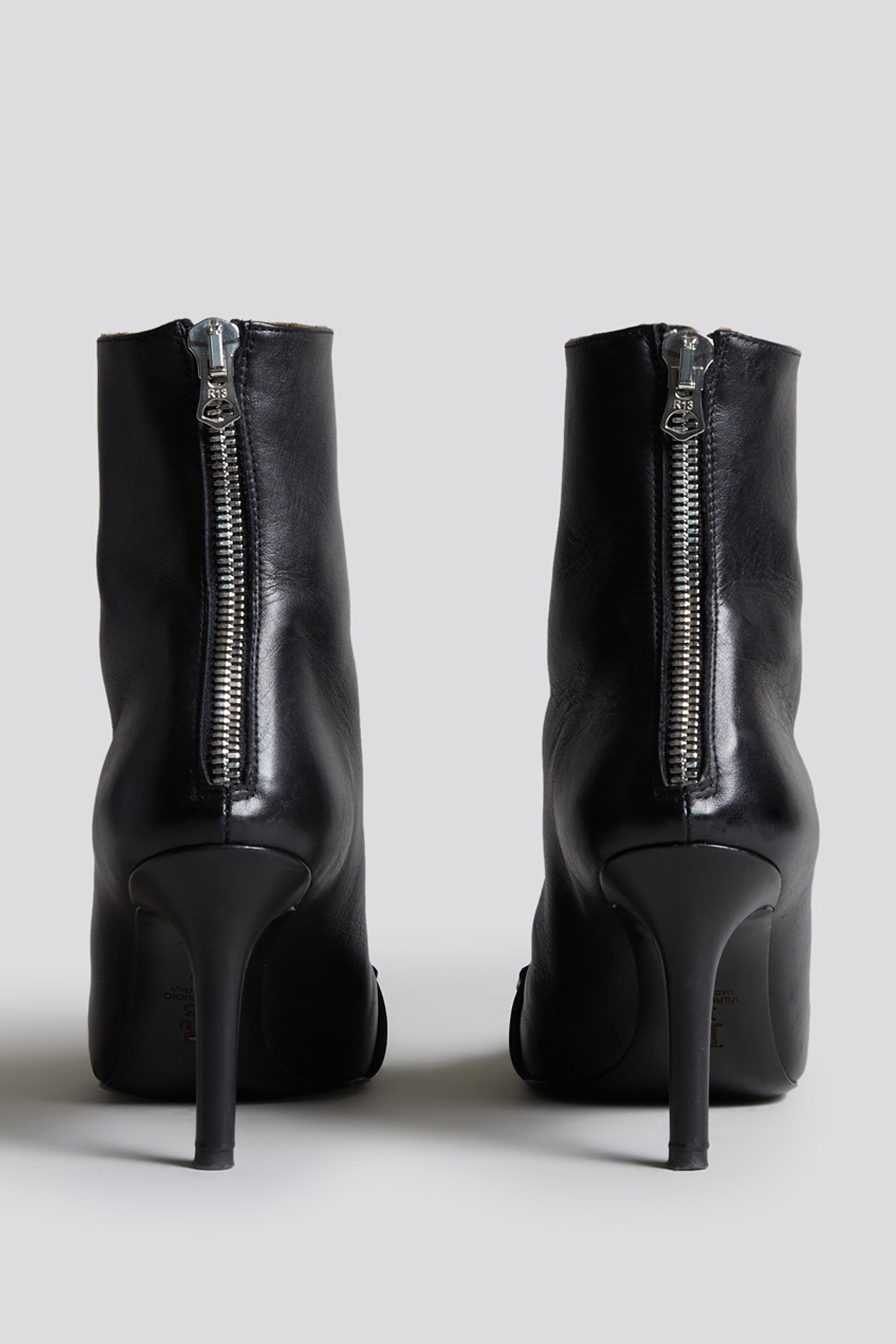 SID HEELED HARNESS BOOT BLACK R13